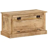 vidaXL Schoenenopbergbank 85x40x45 cm massief mangohout
