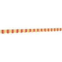 vidaXL Markiesdoek, gestreept geel en oranje, 380x20 cm