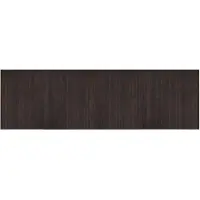 vidaXL Vloerkleed rechthoekig 60x200 cm bamboe donkerbruin