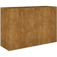 vidaXL Plantenbak verhoogd 120x40x80 cm cortenstaal