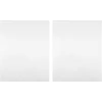vidaXL Spiegelfolies 2 stuks zelfklevend 60x100 cm PET