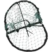 vidaXL Vogelval 20 cm staal groen