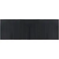 vidaXL Vloerkleed rechthoekig 70x200 cm bamboe zwart