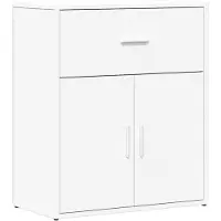 vidaXL Dressoir 60x31x70 cm bewerkt hout wit