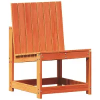 vidaXL Tuinstoel 50,5x55x77 cm massief grenenhout wasbruin