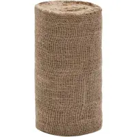 vidaXL Tuinjute net 25 cm x 100 m 180 gsm 100% natural jute Naturel