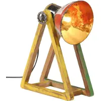 vidaXL Bureaulamp, 25W, Meerkleurig, 30x17x40 cm, E27