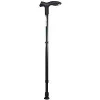 FDI Wandelstok Soft Step Zwart