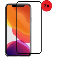 Modo Full Screenprotector Geschikt voor iPhone 11 Pro - iPhone 11 Pro Full Tempered Glass 2x