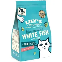 Lily's Kitchen 2x Katenvoer Droog Adult Witvis & Zalm 800 gr