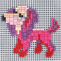Stick-It Stickit Pink Pets 3-delig, ca. 1300 steentjes