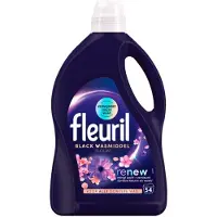 Fleuril 4x Wasmiddel Black Bloom 54 Wasbeurten 2,430 Liter