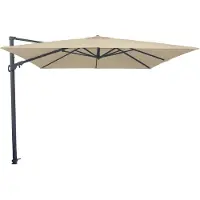 Madison Parasol Monaco Flex Pe Ecru Grade 6 (300 x 300 cm)