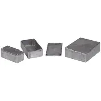 Hammond Electronics 26357PSLA Universele behuizing 188 x 120 x 82 Aluminium Aluminium 1 stuk(s)
