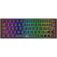MARVO Shogo 63w, draadloos mechanisch gaming-toetsenbord, zwart. Kleur: zwart. Formaat: one size