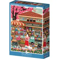 Bluebird Puzzle Bluebird Pieces & Peace - Puzzel: Bloemenmarkt - 1500 stukjes