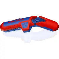 Knipex 16 95 03 SB ErgoStrip PV Abmantelungswerkzeug Ontmantelingsmes Geschikt voor: Ronde kabel, Solarkabel 4 tot 6 mm