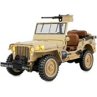 Amewi Jeep Willys MB Scale Crawler 1:14 Brushed RC auto Elektro Crawler 4WD RTR 2,4 GHz