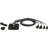 Aten 2-Port USB FHD HDMI Cable KVM Switch