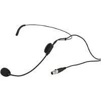 Monacor Headset Spraakmicrofoon HSE-72 Zendmethode:Kabelgebonden Incl. windkap