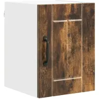vidaXL Wandkast LUCCA, gerookt eikenhout, 30 x 31 x 40 cm