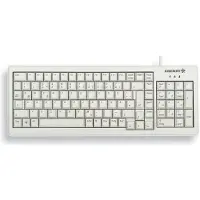 Cherry XS G84-5200LCMCH-0, Volledige grootte (100%), Kabel, USB, Grijs