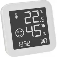 TFA-Dostmann BLACK & WHITE 30.5054.02 Thermo- en hygrometer Wit