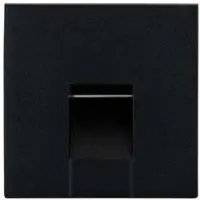 Brumberg Wall Kit68 verzet hoekig zwart, zwart, Hal, Aluminium, wandlamp