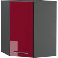 Vicco Fame-Line Hoek hangkast – 57 cm Bordeauxrode hoogglans