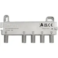 Televes VT49FZ Kabel-TV verdeler 4-voudig 5 - 1218 MHz