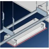 Trilux 2181200 fidesca-sd fidesca-sd zer 312/1250 inbouwframe voor fidesca-sd 312···228/54···, modulemaat 312,5 x 1250 m