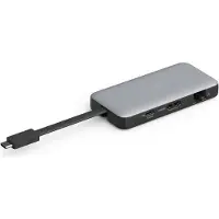 Digitus 7-poorts USB-C reis dockstation, max. 4K/60Hz met HDR, HDMI, USB-A 3.2 Gen1, Gigabit Ethernet SD/Micro SD, PD 100W