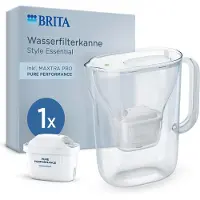 Brita waterfilterkan MAXTRA Style Essential, 1x filter voor optimale waterkwaliteit