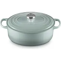 Le Creuset Braadpan Ovaal Signature 'Sea Salt' Ø29cm / 4.7L