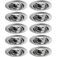 Paulmann Inbouwspot Led Base Kantelbaar Ijzer 10x10w