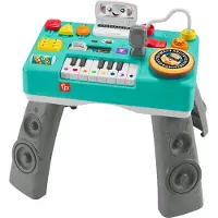 Fisher Price Mijn Lach & Speel DJ Activiteit Tafel | Muzikale Baby Tafel met Licht