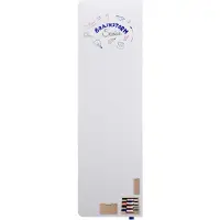 Legamaster WALL-UP frameless whiteboard - 200 x 59,5 cm - Ronde hoeken links
