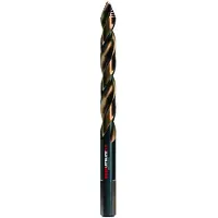 RUKO Spiraalboor ULTIMATECUT FS, DIN 338, type N, nominale diameter 4,2 mm, HSS-Co5 (goud), 3-vleugel, schachtlengte 75 mm, 5x diameter, rechtssnijdend
