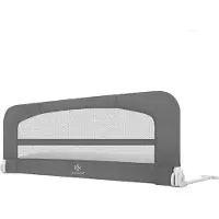 Kesser bedhekje - Kinderbedhek - Bedhek - Babybedhek Valbeveiligingsbed voor Bed & boxspring - 150 cm, Donkergrijs