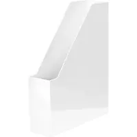 HAN tijdschriftenhouder i-Line, Breedte 76 mm, kunststof, wit
