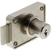 Burg wachter MZ 83.SB Meubelslot 172 mm Verschillend sluitend Messing (gepolijst) Sleutelslot