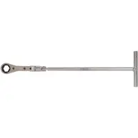 Ks Tools 500.7343 Gloeikaarsen-T-handgreep-ringratel, 14 mm