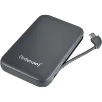 Intenso S10000 Powerbank 10000 mAh USB PD 3.0 LiPo USB-C Grijs