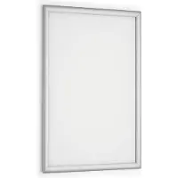 Durable Klapframe - Klapprahmen Aluminium A2 silber Voor papierformaat: 1 x DIN A2 Buiten, Tegen regen beschermde buitenruimte 500823 Aluminium Zilver