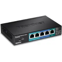 Trendnet TPE-P521ES TPE P521ES - Switch - Smart - 1 x 10/100/1000 (PoE+ input) Netwerk switch 2000 MBit/s PoE-functie