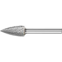 PFERD TOOLS 21122726 Freesstift Spitsboog Lengte 65 mm Afmeting, Ø 12 mm Werklengte 25 mm Schachtdiameter 6 mm