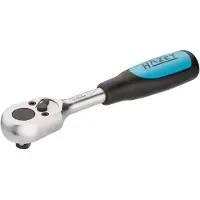 Hazet Omschakelratel 863P · 1/4 inch (6,3 mm) vierkant massief · Lengte: 115 mm