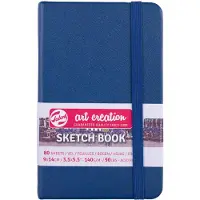 Royal Talens schetsblok 9x14cm - 80 vellen - blauw