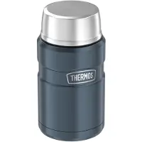 Thermos Stainless King Voedseldrager - Ice Grey Polished - 710ml
