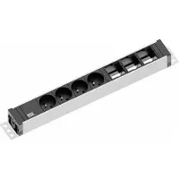 Bachmann UNIVERSAL 4xUTE 3xCM voeding 3,0m CEE7/7